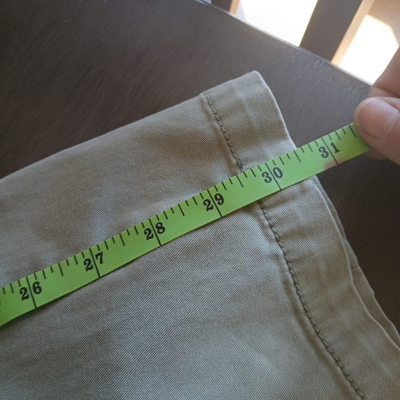 Anthropoligie Pilcro Nwot Sage Chino Size 32 - Picture 7 of 8